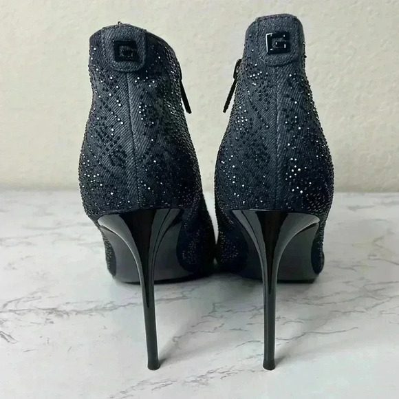GUESS FAZZIE RHINESTONE DRESSY BOOTIES - Picture 6 of 11